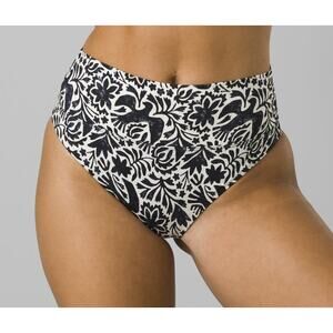 Prana Black and White Bikini Swimwear